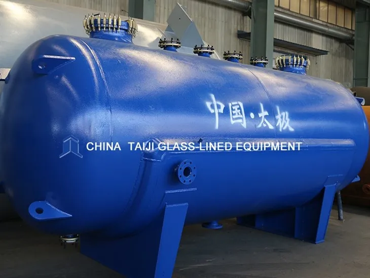 Horizontal Glass-lined Storage Tanks with Jacket-02